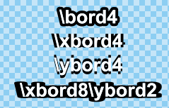 Demonstration of \xshad and \yshad tags